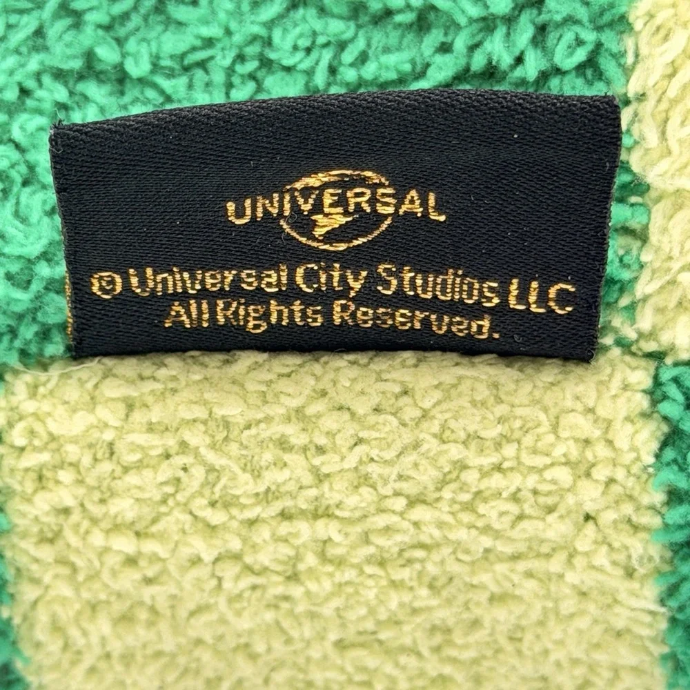 Wicked Elphaba Green Checkerboard Throw Pillow Plush Universal Studios